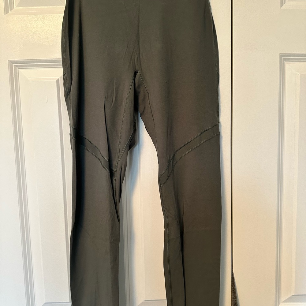 Gymshark Whitney Simmons Olive Green Women's High-Rise Leggings